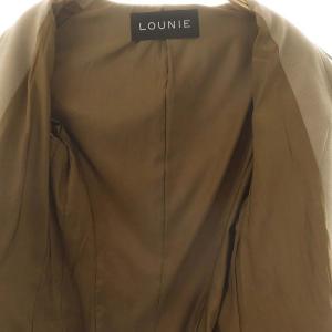 LOUNIE テーラードジャケット シングル 36 ベージュ /DF OS