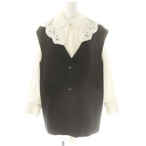 22SS CODE EMBROIDERY TOP トップス シャツ ブラウス 前開き