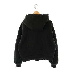 EPOCA LA MAGLIA IN CASA ジップアップパーカー スウェット 40 ブラック /DO OS