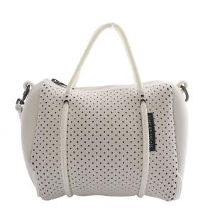 STATE OF ESCAPE プリクエル エクストラスモール トートバッグ ショルダーバッグ 2way 斜め掛け ネオプレン ホワイト