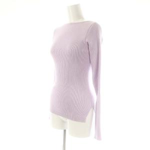 AURALEE Ron Herman別注 EXCLUSIVE RIB BOAT NECK L/S TEE カットソー ニット