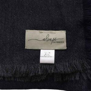 L'Appartement ALONPI CASHMERE マフラー ネイビー