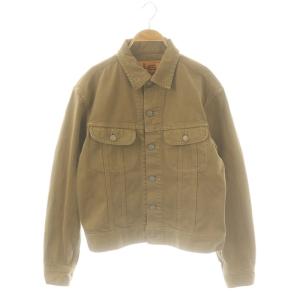 ライ麦デニムの908比古比女デニムジャケット Gジャン ベージュ /DO OS