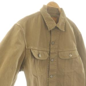 45rpm ライ麦デニムの908比古比女デニムジャケット Gジャン ベージュ /DO OS