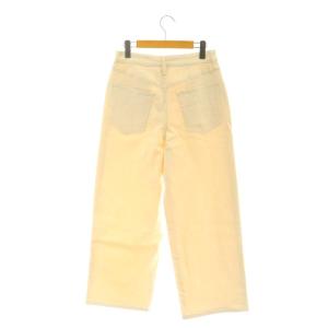 theory luxe 24SSLumiere Denim Banny Dパンツ ワイド 040 アイボリー /MI OS