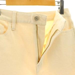 theory luxe 24SSLumiere Denim Banny Dパンツ ワイド 040 アイボリー /MI OS