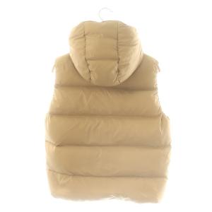 Gymphlex フーディダウンベスト ジップアップ 茶 ブラウン /AT OS