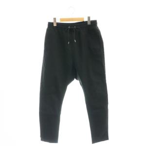 ストレッチデニムパンツ スキニー USED加工 2 黒 ブラック /SS OS AD