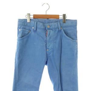 DSQUARED2 KENNY CROPPED JEAN カラーデニムパンツ ジーンズ 44 ブルー /DF OS AD