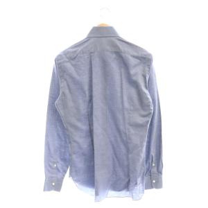 BARBA 長袖シャツ 38 ネイビー /SS OS AD