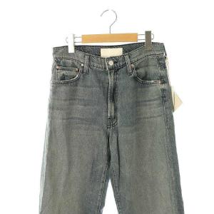 MOTHER THE Dodger Ankle デニムパンツ ジーンズ ワイドストレート 26 青 /MI OS SH