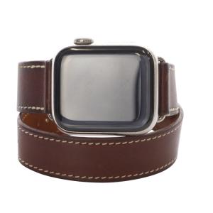 HERMES Apple Watch Hermes Series4 40mm ドゥブルトゥール 腕時計 C刻印