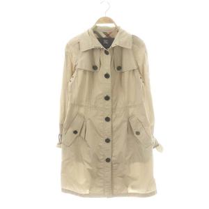 ナイロン トレンチコート スプリングコート 38 ベージュ /DF OS