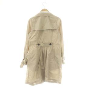 BURBERRY LONDON ナイロン トレンチコート スプリングコート 38 ベージュ /DF OS