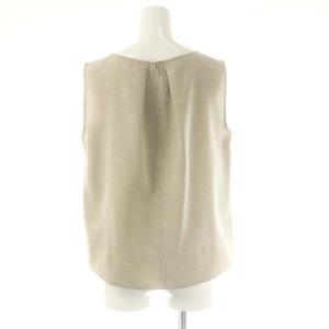 MACKINTOSH PHILOSOPHY MACKINTOSHPHILOSOPHY セットアップ ノースリーブカットソー テーパードパンツ 38 36 グレージュ /DO OS