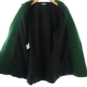 miumiu ウール フード 切替 コート 40