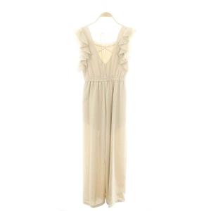 COCO DEAL 24SS フリルデザインオールインワン 2 ベージュ /MI OS