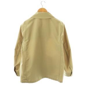 Traditional Weatherwear ロゴプリントコーチジャケット ブルゾン 38 ベージュ /ES OS