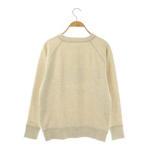 ISABEL MARANT ETOILE フロッキープリント 裏起毛 スウェット トレーナー 長袖 36 グレー /AT OS