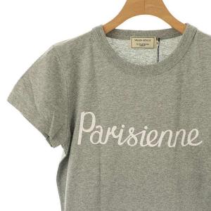 Maison Kitsuné ロゴ 半袖 Tシャツ カットソー XS グレー /AT OS