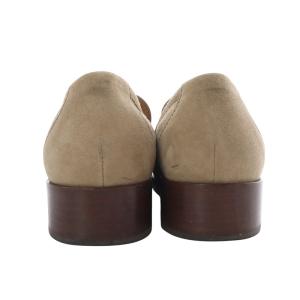 TOD'S ケイト ローファー Kate loafers ローヒール スエード 37.5 ベージュ /YO4
