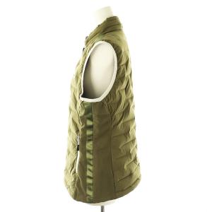 BRIEFING ゴルフ HYBRID DOWN VEST L カーキ