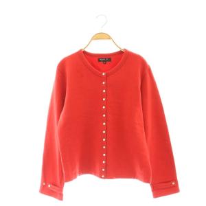 カーディガンプレッション 長袖 裏起毛 3 レッド /DO OS SH