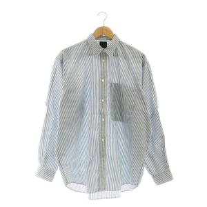 TECH REGULAR COLLAR SHIRTS L/S TATTERSALLシャツ ストライプ 長袖