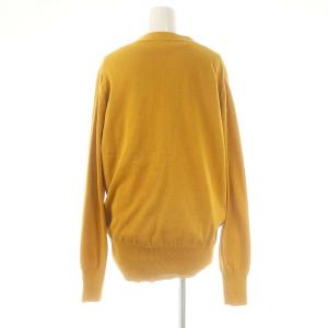 Deuxieme Classe アンサンブルニット コットンシルク ノースリーブカットソー Vネックカーディガン イエローベージュ /DO
