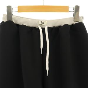 SEA TRIPLE FACED TAPERED EASY TROUSERS パンツ テーパード イージー F