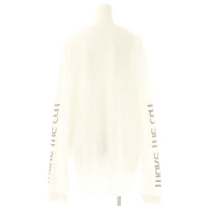 Deuxieme Classe 25SS hooked Tシャツ カットソー 長袖 ホワイト /HK OS