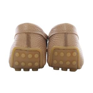 TOD'S シティ ゴンミーニ ドライビングシューズ 36 ナチュラル