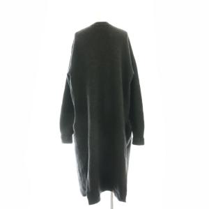 Theory AVALON JINSEN A  コート ノーカラー ニット ウール S 黒 /MI OS