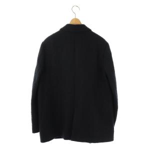 IENA 22AW ツイードテーラードジャケット 38 ネイビー /SS OS