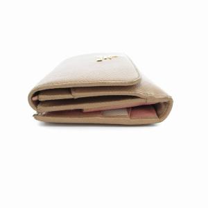 PRADA 1MH523 財布 Wホック サフィアーノレザー ベージュ  /UO