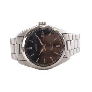 SEIKO 6R15-00C0 メカニカル 自動巻き 裏スケ デイト 腕時計 ブラック