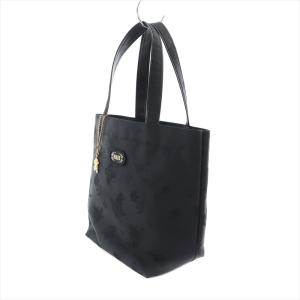 FEILER ハイジジャガード トートバッグ ナイロン チャーム 黒 ブラック JHE-181655 /AS OS