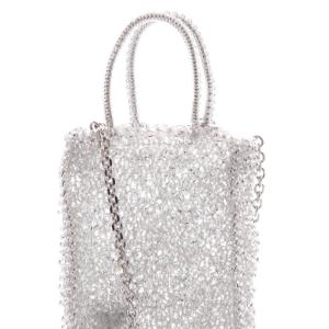 ANTEPRIMA ミニクロス ショルダーバッグ 2way シルバー色