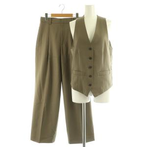 23SS Worsted Wool Vest Pants セットアップ上下 ベスト パンツ セット 38