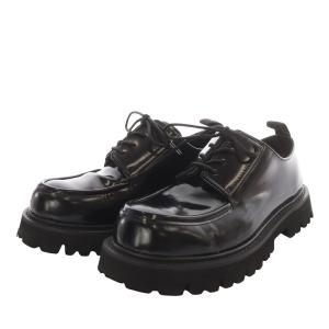 ENFOLD EIGHT-HOLES LACE-UP SHOES 37 ブラック