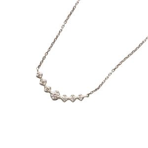 ネックレス 7Pダイヤモンド Pt850