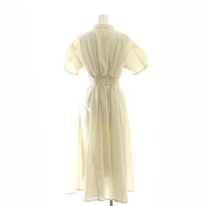 CELFORD 半袖ワンピース ロング 38 白 ホワイト /SS OS