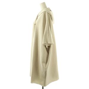 JOURNAL STANDARD LUXE ウールリング フードベストコート アウター アイボリー /ES OS