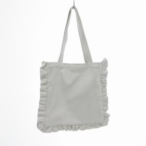 sisii mini size frill bag トートバッグ フリル 白 ホワイト /UO