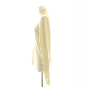 SLOBE IENA リブタートル ニット セーター 長袖 F アイボリー /AT OS