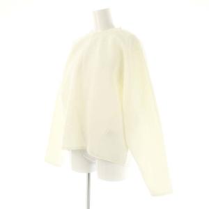 Adam et Rope' サスティナブル カーブスリーブフォルムプルオーバー ブラウス 長袖 プルオーバー F アイボリー /NR