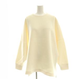 23AW ダンボールプルオーバー トレーナー オーバーサイズ F 白 ホワイト /AT OS