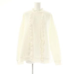 23AW Mylo プルオーバー ブラウス フリル 長袖 F ホワイト /DF OS