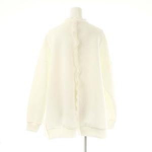TSURU by Mariko Oikawa 23AW Mylo プルオーバー ブラウス フリル 長袖 F ホワイト /DF OS