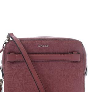 BALLY レザー ミニ ショルダーバッグ ロゴ ピンク /SR10